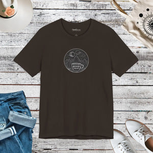Soft Mountain Coffee Mug Jersey Short Sleeve Tee - Dipaliz - T-shirts