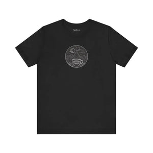 Soft Mountain Coffee Mug Jersey Short Sleeve Tee - Dipaliz - T-shirts