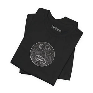 Soft Mountain Coffee Mug Jersey Short Sleeve Tee - Dipaliz - T-shirts