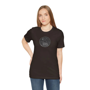 Soft Mountain Coffee Mug Jersey Short Sleeve Tee - Dipaliz - T-shirts