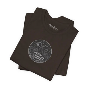 Soft Mountain Coffee Mug Jersey Short Sleeve Tee - Dipaliz - T-shirts