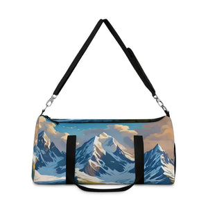 Mountains Duffel Bag - Snow Capped Peak Design - Dipaliz - Large - Bags