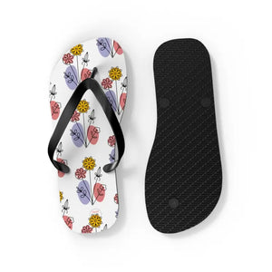 Flip Flops - Floral Print Summer Style Comfort - Dipaliz - Slippers