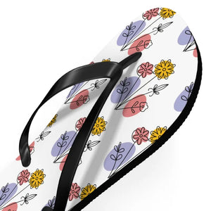 Flip Flops - Floral Print Summer Style Comfort - Dipaliz - Slippers