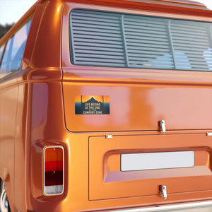 Premium Motivational Car Stickers Adventure Awaits Decals - Dipaliz - 7.5’’ × 3.75’’ / Rectangle / White - Bumper