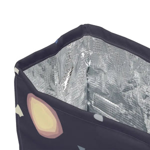 Space Lunch Bag - Insulated Galaxies Stars Design - Dipaliz - 11.75’’ × 7.25’’ 4.75’’ - Bags