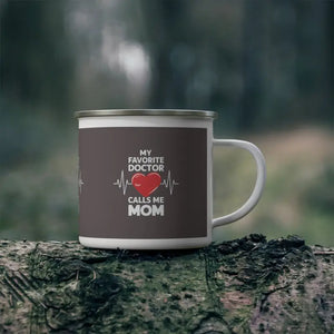 Enamel Camping Mug - Adventure Ready Mom Gear - Dipaliz - 12oz - Mugs