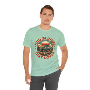 Adventure Short Sleeve Tee - Unisex Outdoor Design - Dipaliz - Heather Mint / s - T-shirts