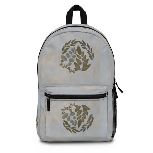 Adventure-ready Abstract Grunge Backpack: Lightweight & Durable - One Size