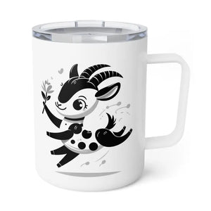 Insulated Coffee Mug - Durable Stainless Steel for Epic Journeys - Dipaliz - 10oz / White - Mugs