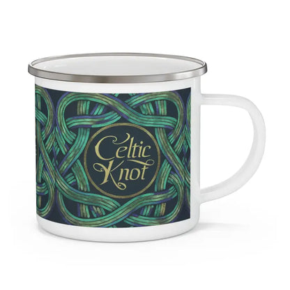 Celebrate St. Patrick’s Day with a Trendy Irish Enamel Mug! - 12oz Mug