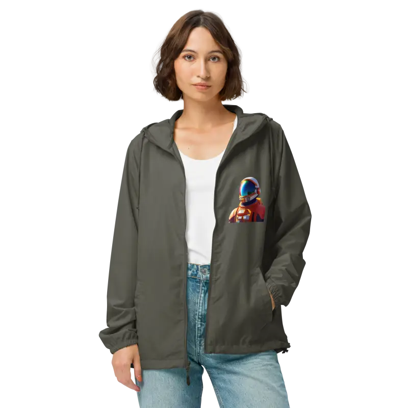 Conquer Journeys with the Dipaliz Windbreaker Astronaut Jacket - Graphite / Xs