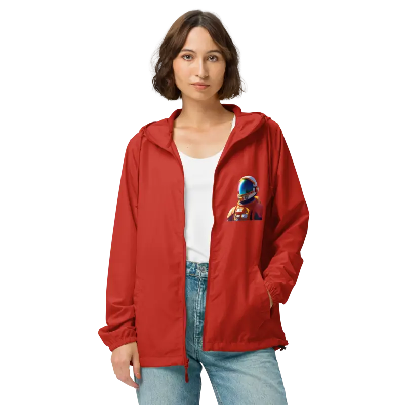 Conquer Journeys with the Dipaliz Windbreaker Astronaut Jacket - Red / Xs