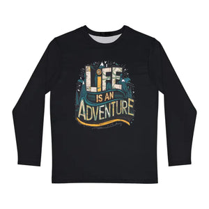 Life is an Adventure Long Sleeve Shirt for Men - Dipaliz - T-shirts