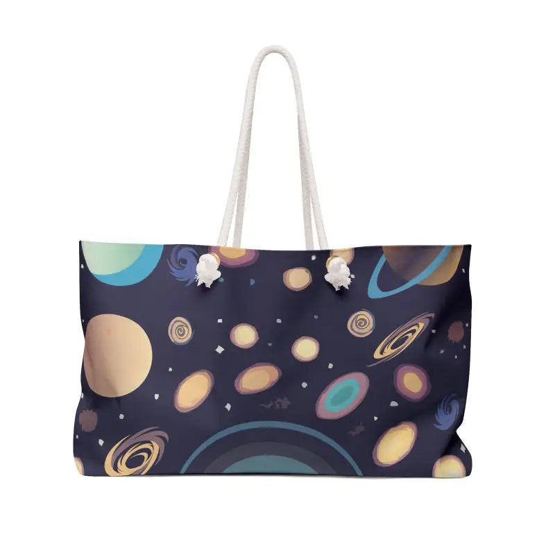 Conquer the Universe in Style with our Polyester Weekender Bag - 24’’ × 13’’ Bags