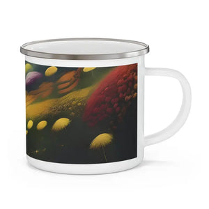 Stainless Steel Camping Mug with Dandelions Print - Dipaliz - 12oz - Mugs