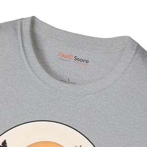 Unisex Softstyle t Shirt - Samurai Lake Adventure Cotton Tee - Dipaliz - T-shirts