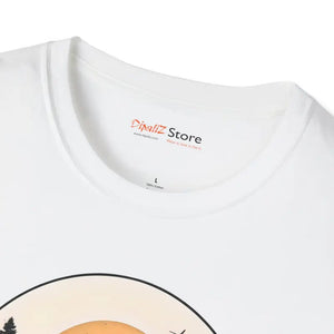 Unisex Softstyle t Shirt - Samurai Lake Adventure Cotton Tee - Dipaliz - T-shirts