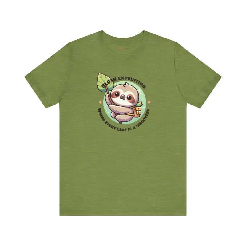 Thrilling Sloth Expedition Tee ?? Unmatched Comfort and Style - T-shirt