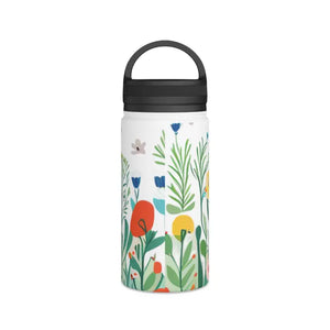 Stay Hydrated Wildflowers Stainless Steel Water Bottle - Dipaliz - Bottles