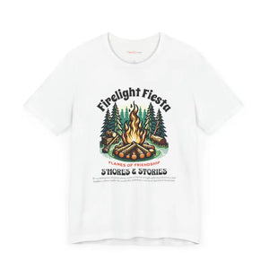 Camp Fire Short Sleeve Tee for Outdoor Enthusiasts - Dipaliz - T-shirts