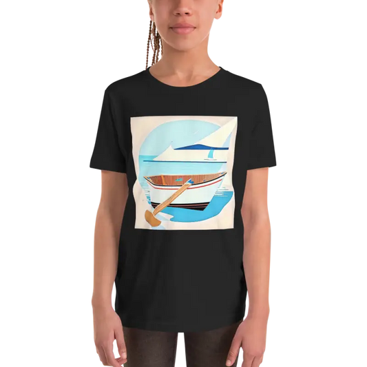 Ahoy Trendsetter Youth Boating Tee Make Bold Statements - Black / s Kids Clothes