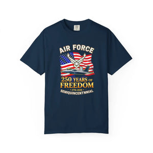 Air Force 250 Years of Freedom T-shirt – Semiquincentennial Patriotic Tee - T-shirts - m