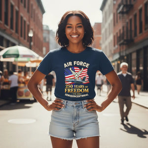 Air Force 250 Years of Freedom T-shirt – Semiquincentennial Patriotic Tee