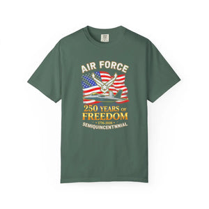 Air Force 250 Years of Freedom T-shirt – Semiquincentennial Patriotic Tee - T-shirts - m
