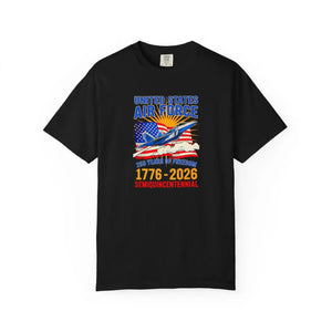 Air Force 250th Anniversary T-shirt, United States 1776–2026 Patriotic Tee - T-shirts - m