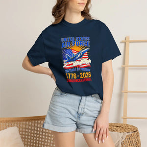 Air Force 250th Anniversary T-shirt, United States 1776–2026 Patriotic Tee - T-shirts - m