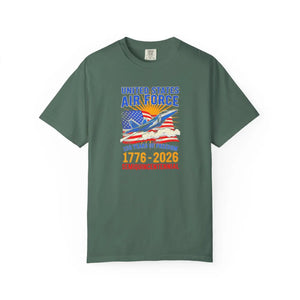 Air Force 250th Anniversary T-shirt, United States 1776–2026 Patriotic Tee - T-shirts - m