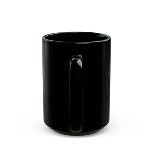 Sleek Black Ceramic Mug - On-air Podcast Design - Dipaliz - Mugs