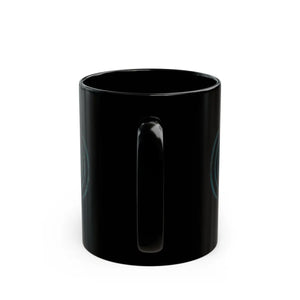 Sleek Black Ceramic Mug - On-air Podcast Design - Dipaliz - Mugs