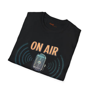 Soft Unisex T-shirt - Microphone Enchanting Forest - Dipaliz - T-shirts