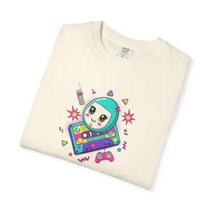 Retro Video Game T-shirt - Space Alien Handheld Design - Dipaliz