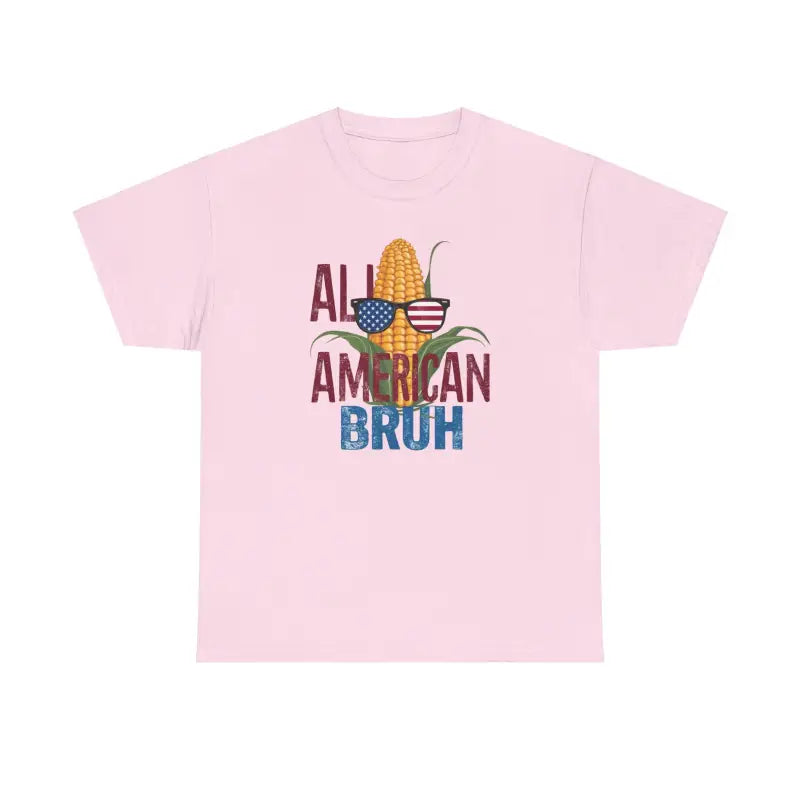 Unisex Heavy Cotton Tee: All American Bruh Corn Edition - T-shirt