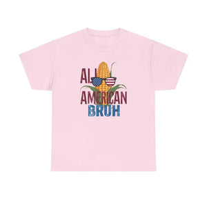 All American Bruh Corn Unisex Heavy Cotton Tee - Dipaliz - T-shirts