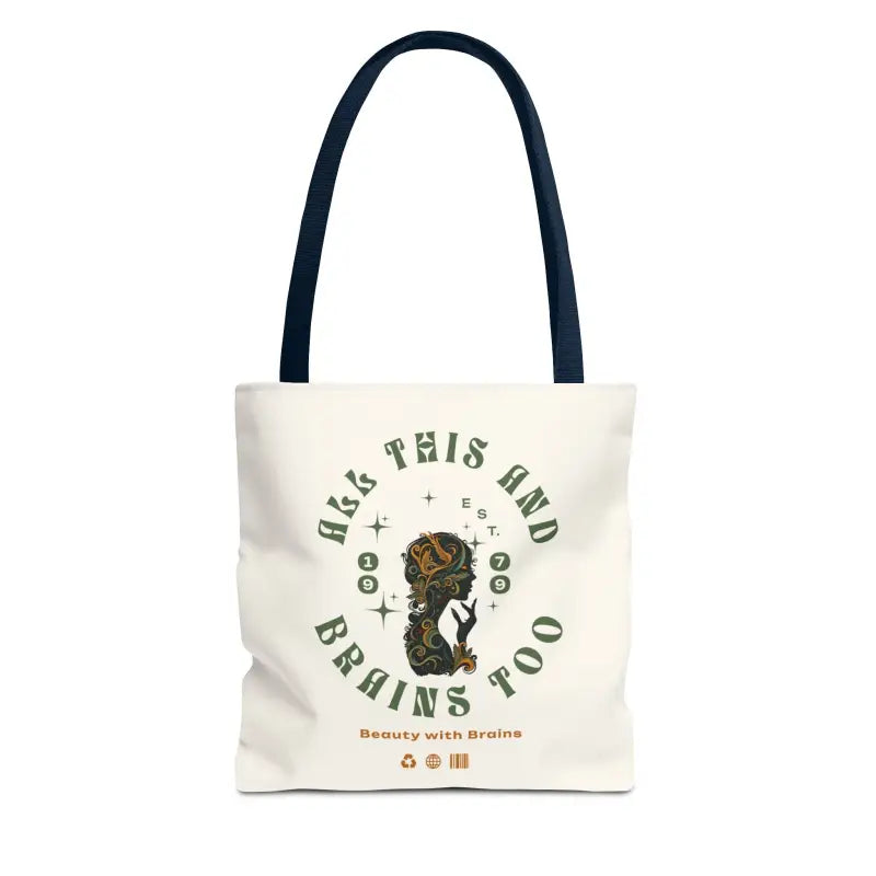 All this and Brains too Aop Tote Bag - Bags