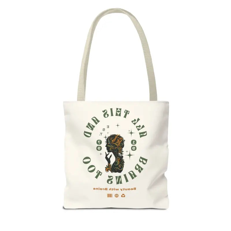 All this and Brains too Aop Tote Bag - Bags