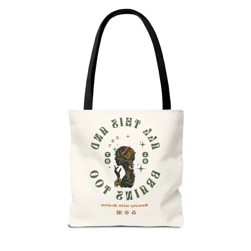 All this and Brains too Aop Tote Bag - Bags