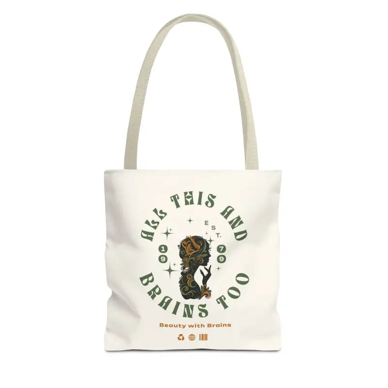 All this and Brains too Aop Tote Bag - Bags