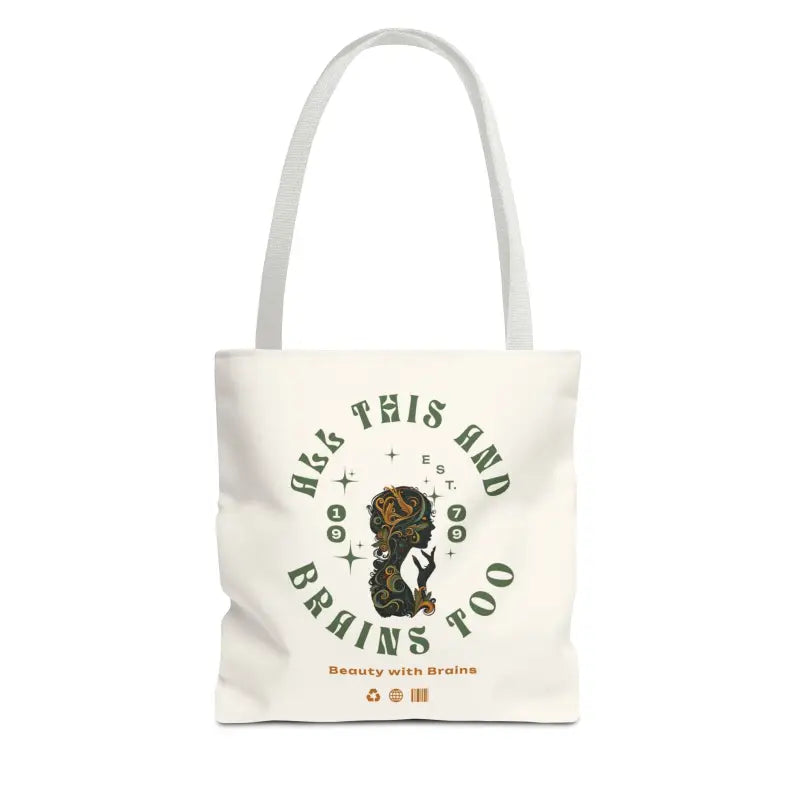 All this and Brains too Aop Tote Bag - Bags