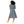 Blue and Yellow Long Sleeve Midi – Polyester - Dipaliz - Dresses - Xs