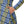 Blue and Yellow Long Sleeve Midi – Polyester - Dipaliz - Dresses - Xs