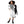 Print Long Sleeve Midi Dress – Boat Neck - Dipaliz - Dresses - Xs