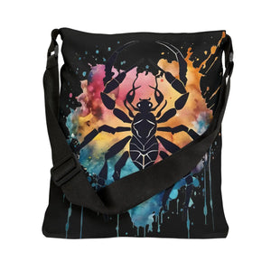 Vibrant Cancer Zodiac Tote Bag - Colorful Daily use - Dipaliz - Bags
