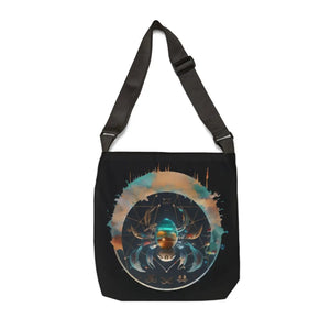 Vibrant Cancer Zodiac Tote - Polyester Fashion Bag - Dipaliz - Bags