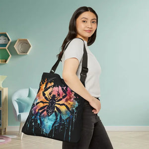 Cancer Zodiac Tote Bag - Vibrant Colorful Design - Dipaliz - 18’’ × - Bags