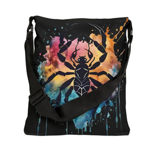 Cancer Zodiac Tote Bag - Vibrant Colorful Design - Dipaliz - Bags